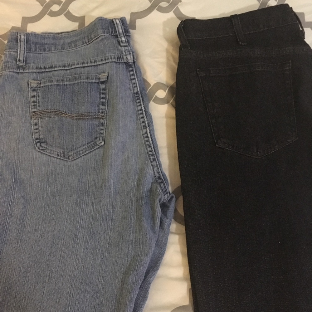 2 pairs of 36x34 Jeans